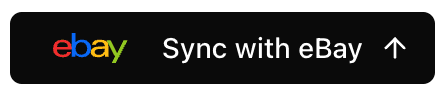 eBay order showing tracking confirmed after sync